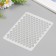 Stencil of background plastic "Caceden rhombus" 15x20 cm
