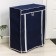 Shoe, 4 tiers, 57 × 28 × 72 cm, blue color