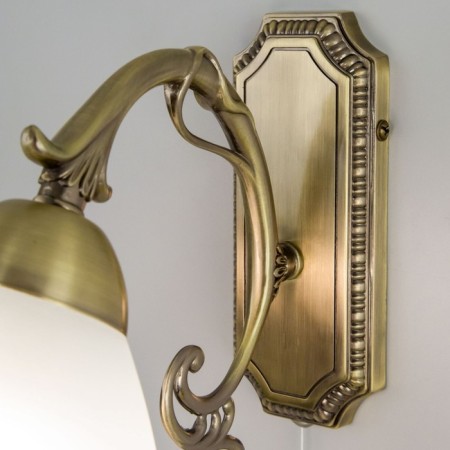 Sconces Citilux "Latur" CL413411, 14x20 cm, 1x75W, E27, brown color-17