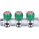 Collector regulator Stout SMB-6850-013403, 1 ", 3 exits, 3/4", flat seal