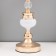 Table lamp "Leticia" E27 40W gold 25x25x47 cm Risalux