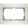 Frame for a double outlet WL03-FRAME-01-DBL-VORY, ivory color