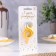 Candle for the cake the number "Oval" "8", 5.5 cm, gold-serebly