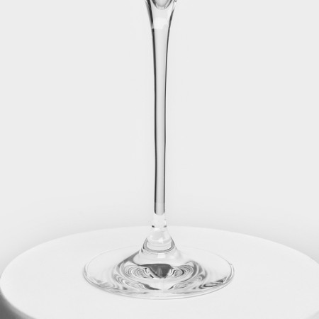 Set of glasses for champagne Swan, 190 ml, crystal glass, 6 pcs-2