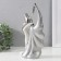 Souvenir Ceramics "Waltz" silver-white 24.6x15x7 cm