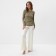 Women's longliva KAFTAN: Basic Line Khaki Color, size 48-50