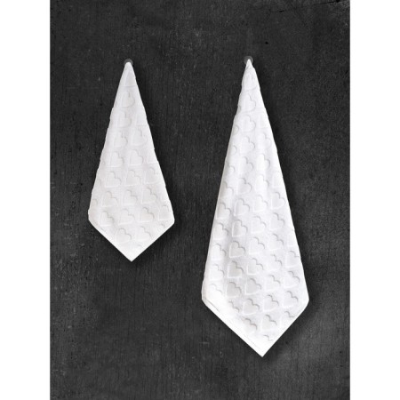 Trure -colored towel Sofi de Marko Love, 550 gr, size 70x140 cm, white color