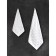 Trure -colored towel Sofi de Marko Love, 550 gr, size 70x140 cm, white color