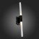 Sconces st. SL947.401.02. Laconicita. 2x5 watts, G9, 4000k, 60x10 cm, black color