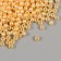 A set of beads "Pearls" d 4 mm, 250 gr, light beige