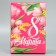 Gift folding box, packaging, “March 8”, 16 x 23 x 7.5 cm