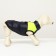 Lightning dog jacket, size 8 (ds 23 cm, og 30, Osh 22 cm), blue with yellow