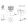 ST LUCE bedside lamp. SL1624.204.03. Ercolano. 3x40 watts, E14, 40x40x62 cm, Shampan