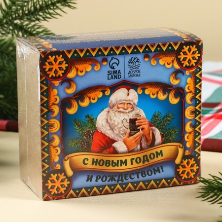 The set “Be healthy”: tonic tea 20 g, jam from pine cones 30 g, balm 100 ml.-8