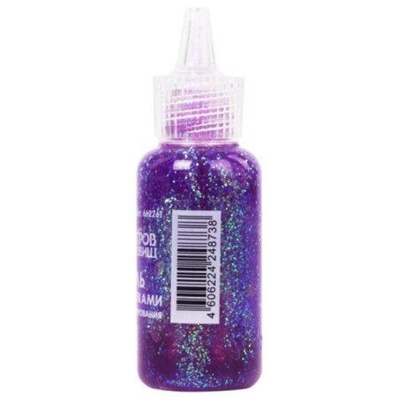 Gel with sparkles "Treasure Island", 20ml, Neon, Mix-5