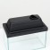 Aquarium "rectangular" with a lid, 5 liters, 25 x 13 x 15.5/18 cm, black