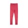 Basic leggings, height 140 cm, red color