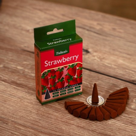 Incense "tulasi" 15 fragrance strawberries