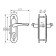 Handles on the bar "Ptimash" 0623, m/o 55 to ZV4-3.07, color chromium