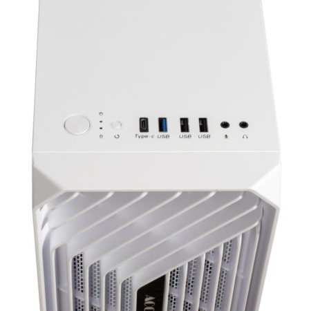 The ACCORD ACC-265W case without BP MATX 1x80mm 1x92mm 2x120mm 2xusb2.0 1xusb3.0 1xusb3.1 au 10044-5