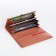 Women's wallet on magnet, pink color