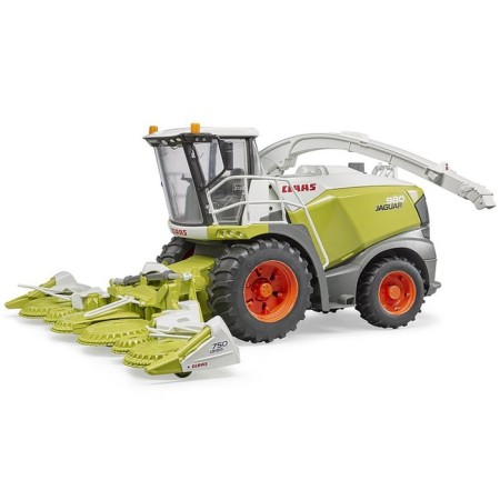 Game set combine feeding Claas Jaguar 980-3