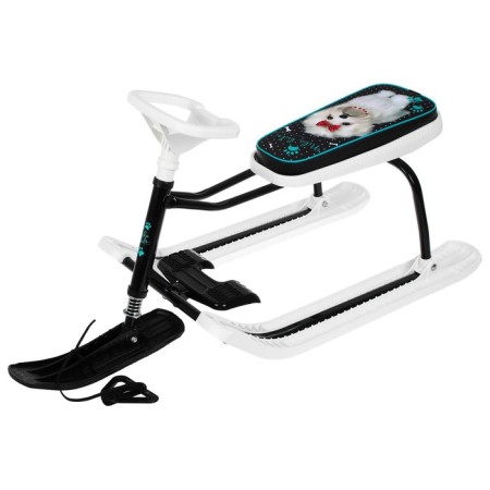 Snow -chapel "Timka Sport 1+ Blinka", TS1+/BL, white/black color-3