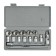 A set of tools in the case of the tundra, automobile, 1/2 ", 15 items