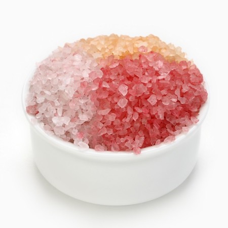 Gift set of cosmetics "Winter Tale", bath salt 3 x 100 g, pure happiness-2