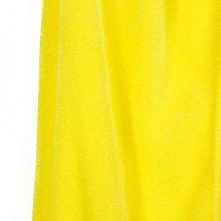 Carnival cloak for children, plush, lemon color, length 115 cm-2