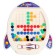 Magnetic tablet for drawing "rocket", mosaic, 10 cards