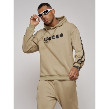 Sports suit men's, size 48, beige color-19