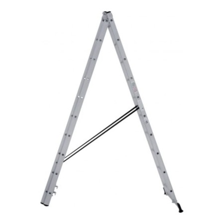 Staircase "New Height", aluminum, three -section, 3x10 steps-6