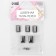 Tips for lightning, 11 mm, 15 × 11 × 6 mm, 5 pcs, Nickel color