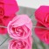 Soap roses, fuchsia and pink, set 4 pcs.