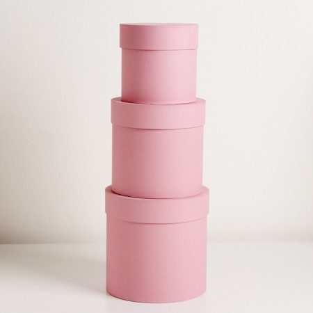 A set of hats 3 in 1 "Powder", 18 × 18 ‒13 × 13 cm-3