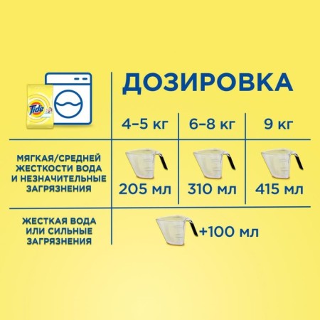 TIDE washing powder, for sensitive skin, 2.4 kg-4