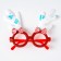 Carnival glasses "horns", color mix