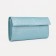 Women's wallet on the Textura button, blue color
