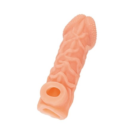 Kokos nozzle is realistic with additional stimulation, TPE, bodily, 15.6 cm, l-3
