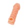 Kokos nozzle is realistic with additional stimulation, TPE, bodily, 15.6 cm, l