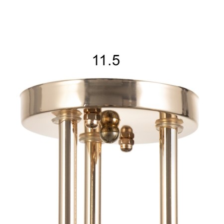 Rhine chandelier 3he27 40w Black 58x58x27 cm Bayerlux-6