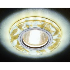 Ambrella Light Lumber built -in LED, G5.3, 3W, white color, gold, D = 60 mm