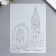 Plastic stencil "Big-Ben. London" 29x20.8 cm