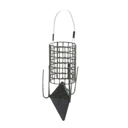 Metallic-feeding cargo X-Feeder ME Bullet Kraken M Grid, Color Army Camo, 90 g, 35 ml