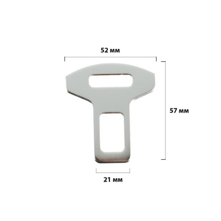 Metal strap, Torso, chrome, set 2 pcs-1