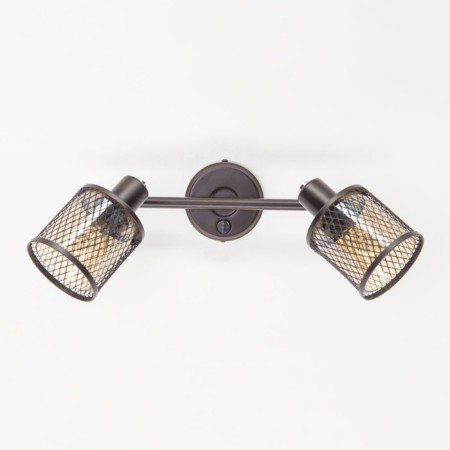 Sconces Citilux "Robin" CL535625, 35x25 cm, 2x40W, E14, brown color-3