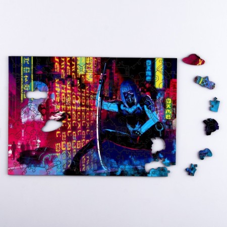 Figure puzzle "City of the future"-5