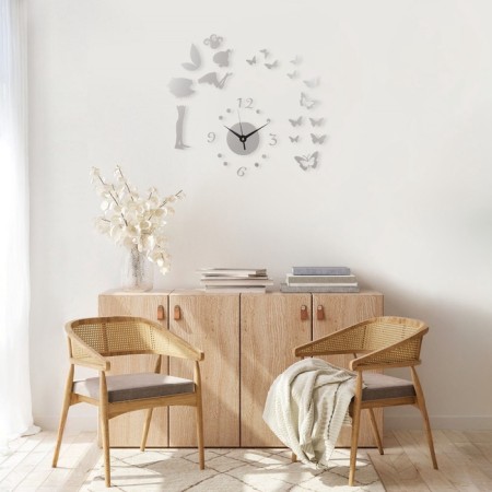 Walls Wall Interior, Children, 3D "Fairy with butterflies", sticker, large, 60 x 60 cm