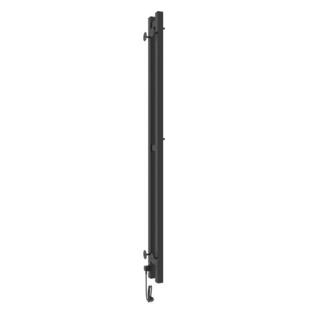 Two electric heated towers Laris Prime ChKCh, 80x1200 mm, 2 crossbars, right, black-13